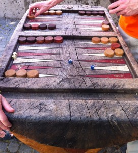 backgammon, pl. arlaud       